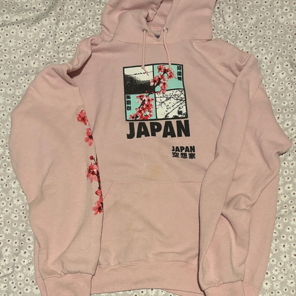 Japan Pink Hoodie